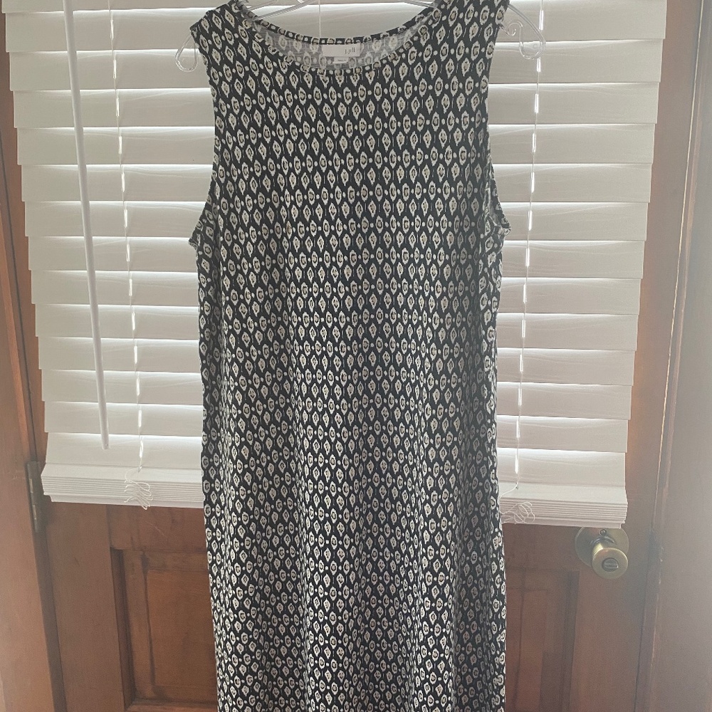 J Jill sleeveless Cotton dress